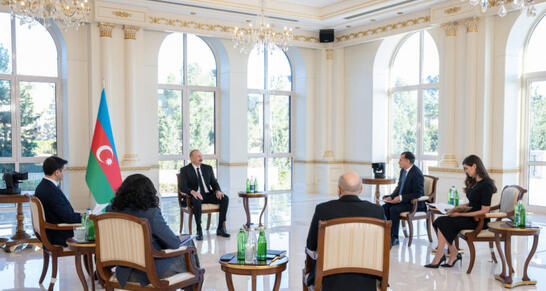 Prezident İlham Əliyevin yerli televiziya kanallarına müsahibəsi  - VİDEO / YENİLƏNİB 2