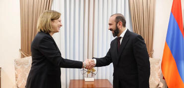 Mirzoyan ABŞ səfiri ilə TRIPP-in icrası istiqamətində görülən işləri müzakirə edib