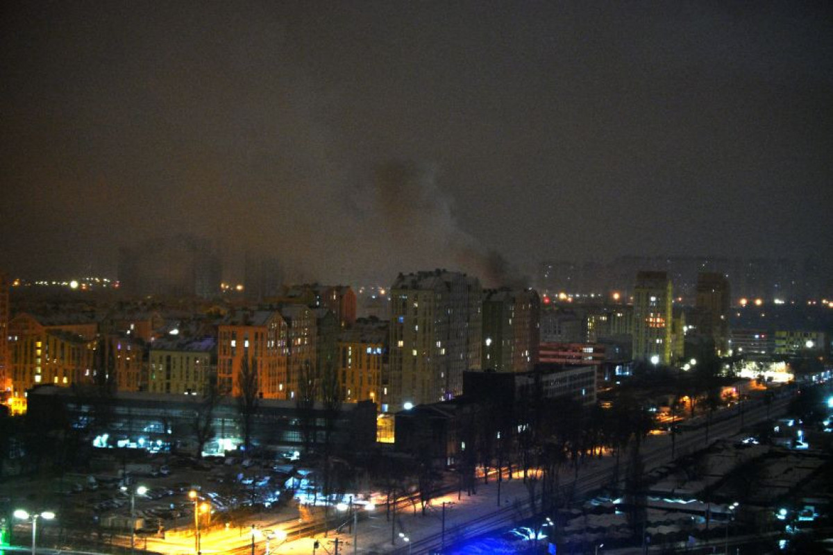 Rusiya Kiyevə hücum edib, 4 nəfər ölüb, 20-dən çox insan xəsarət alıb