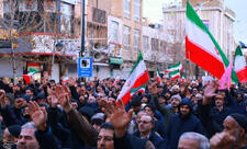 İranın müxtəlif şəhərlərində hakimiyyətə dəstək yürüşü keçirilir