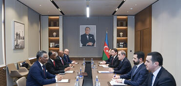 Ceyhun Bayramov Sudanın XİN başçısının müavinini qəbul edib