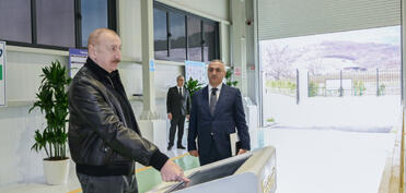 Prezident İlham Əliyev Ağdərədə “Qozlukörpü” SES-in açılışında iştirak edib - YENİLƏNİB