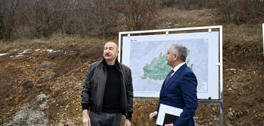 Prezident İlham Əliyev Ağdərənin Heyvalı kəndində görülmüş işlərlə tanış olub - YENİLƏNİB