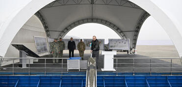 Prezident Ağdərədə Xüsusi Əməliyyat Mərkəzinin təməlini qoyub