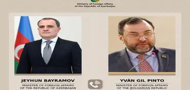 Ceyhun Bayramov Venesuela XİN rəhbəri ilə Karakasdakı son hadisələri müzakirə edib