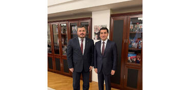 Hikmət Hacıyev Ukrayna səfiri ilə strateji tərəfdaşlığın gücləndirilməsini müzakirə edib