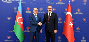 Hakan Fidan Ceyhun Bayramovla TRIPP-ın icrası üzrə çərçivə sənədi ilə bağlı iki saat müzakirə aparıb