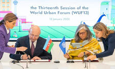 WUF13-ün keçirilməsi ilə bağlı təşkilati məsələləri müəyyən edən Logistika Sazişi imzalanıb