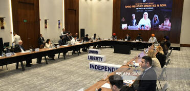 Hindistan hökumətinin etnik azlıqlara qarşı repressiv siyasətinə həsr edilmiş beynəlxalq konfrans başa çatıb