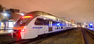 Abşeron dairəvi dəmir yolu üzrə qatarların hərəkət cədvəli yenilənir