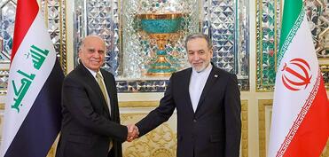 İraqın XİN başçısı Tehrana səfər etdi, Abbas Əraqçi ilə görüşdü