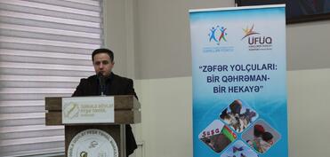 Qəbələdə “Zəfər Yolçuları: Bir Qəhrəman – Bir Hekayə” adlı tədbir keçirildi - FOTO