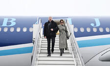 Prezident İlham Əliyev Davos Forumunda iştirak etmək üçün İsveçrəyə səfərə gəlib