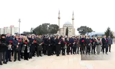 Azərbaycanda akkreditə olunmuş diplomatlar Şəhidlər xiyabanını ziyarət edib