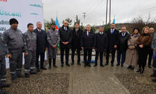 Şabranın Sincanboyad kəndində yüzlərlə sakin içməli su ilə təmin olunub