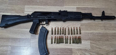 Tərtərdə tutulan şəxsdə narkotik və avtomat aşkarlanıb