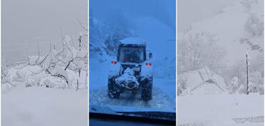 Lerikdə qar səbəbilə 80 kəndə enerji verilişi dayanıb