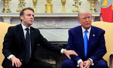 Tramp Makronla yazışmalarını sosial mediada paylaşıb