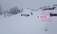 Hadrutda qarın hündürlüyü 80 santimetrə çatdı - FOTO