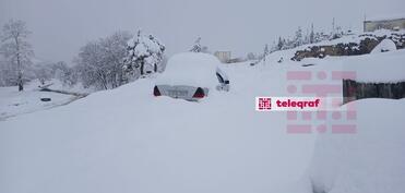 Hadrutda qarın hündürlüyü 80 santimetrə çatdı - FOTO