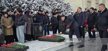 Naxçıvanda 20 Yanvar şəhidlərinin xatirəsi anılır