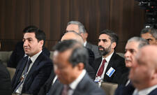 Prezident İlham Əliyev Davosda “Azərbaycan rəhbərliyi ilə səhər yeməyi” adlı tədbirdə iştirak edib