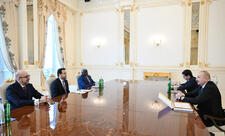 Prezident “Zayed İnsan Qardaşlığı Mükafatı” ilə bağlı nümayəndə heyətini qəbul edib