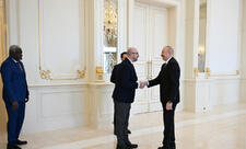 Prezident “Zayed İnsan Qardaşlığı Mükafatı” ilə bağlı nümayəndə heyətini qəbul edib