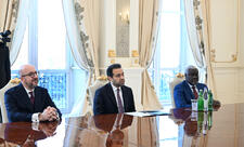 Prezident “Zayed İnsan Qardaşlığı Mükafatı” ilə bağlı nümayəndə heyətini qəbul edib