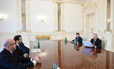 Prezident “Zayed İnsan Qardaşlığı Mükafatı” ilə bağlı nümayəndə heyətini qəbul edib