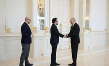 Prezident “Zayed İnsan Qardaşlığı Mükafatı” ilə bağlı nümayəndə heyətini qəbul edib