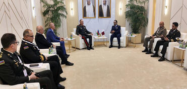 Azərbaycanla Qətər arasında hərbi əməkdaşlıq müzakirə edilib