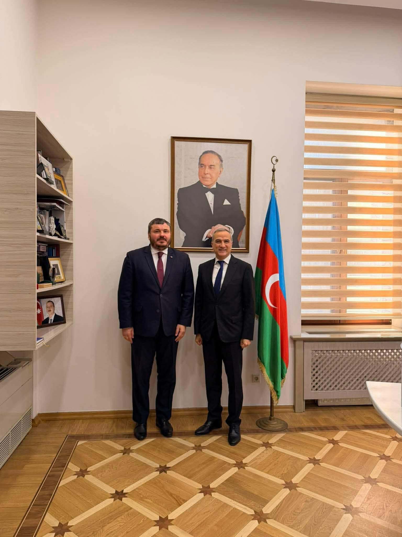 Ukraynanın səfiri Fərid Şəfiyev ilə görüşüb