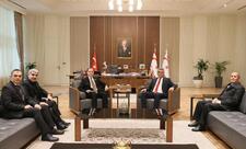 Azərbaycan–Kipr Dostluq Cəmiyyəti Şimali Kipr Türk Cümhuriyyətinin Prezidenti ilə rəsmi görüş keçirib