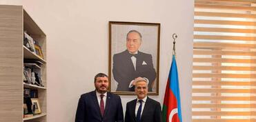 Ukraynanın səfiri Fərid Şəfiyev ilə görüşüb