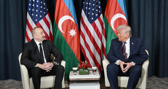 Davosda Azərbaycan Prezidenti İlham Əliyevin ABŞ Prezidenti Donald Tramp ilə görüşü olub  YENİLƏNİB