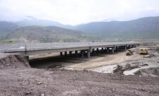 Ağbənd-Kəlalə körpüsünün tikintisinin Novruz bayramına qədər tamamlanması planlaşdırılır