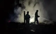 Penzada neft bazasında PUA hücumu nəticəsində yanğın baş verib