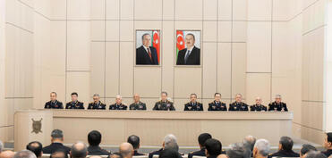 Daxili İşlər Nazirliyində 2025-ci ilin yekunları müzakirə edilib