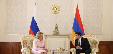 Ermənistan parlamentinin sədri gələn ay Rusiyaya səfər edəcək