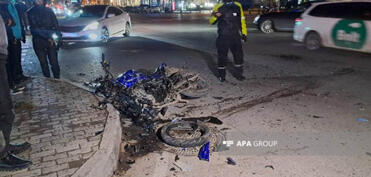 Ötən il motosiklet qəzalarında 12 nəfər ölüb