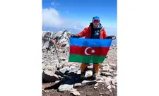 FHN-in əməkdaşı Akonkaqua zirvəsini fəth edib - FOTO