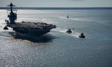 ABŞ təyyarədaşıyan gəmisinin zərbə qrupu Hind Okeanına daxil olub