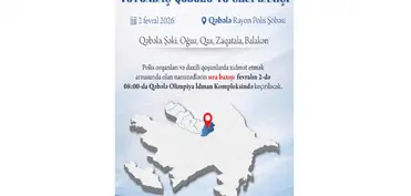 Daxili işlər naziri Qəbələdə vətəndəş qəbulu keçirəcək