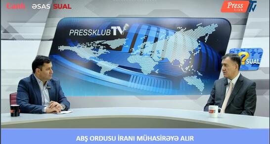 Qüdrət Həsənquliyev Pressklub TV-yə müsahibə verib