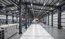 Prezident Sumqayıtda güzgü vərəqələrin istehsalı zavodunun açılışında iştirak edib