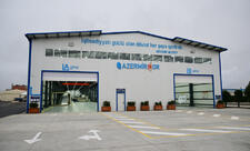 Prezident Sumqayıtda güzgü vərəqələrin istehsalı zavodunun açılışında iştirak edib