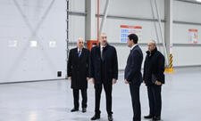 Sumqayıt Sənaye Parkında karton və qutu taralarının istehsalı müəssisəsinin açılışı olub  - FOTO