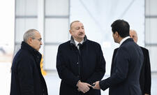 Sumqayıt Sənaye Parkında karton və qutu taralarının istehsalı müəssisəsinin açılışı olub  - FOTO