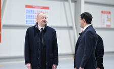 Sumqayıt Sənaye Parkında karton və qutu taralarının istehsalı müəssisəsinin açılışı olub  - FOTO